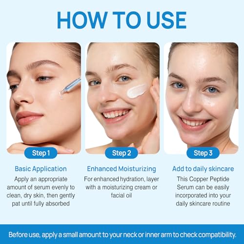 GHK-Cu Peptide Serum for Deep Hydration & Anti-Aging