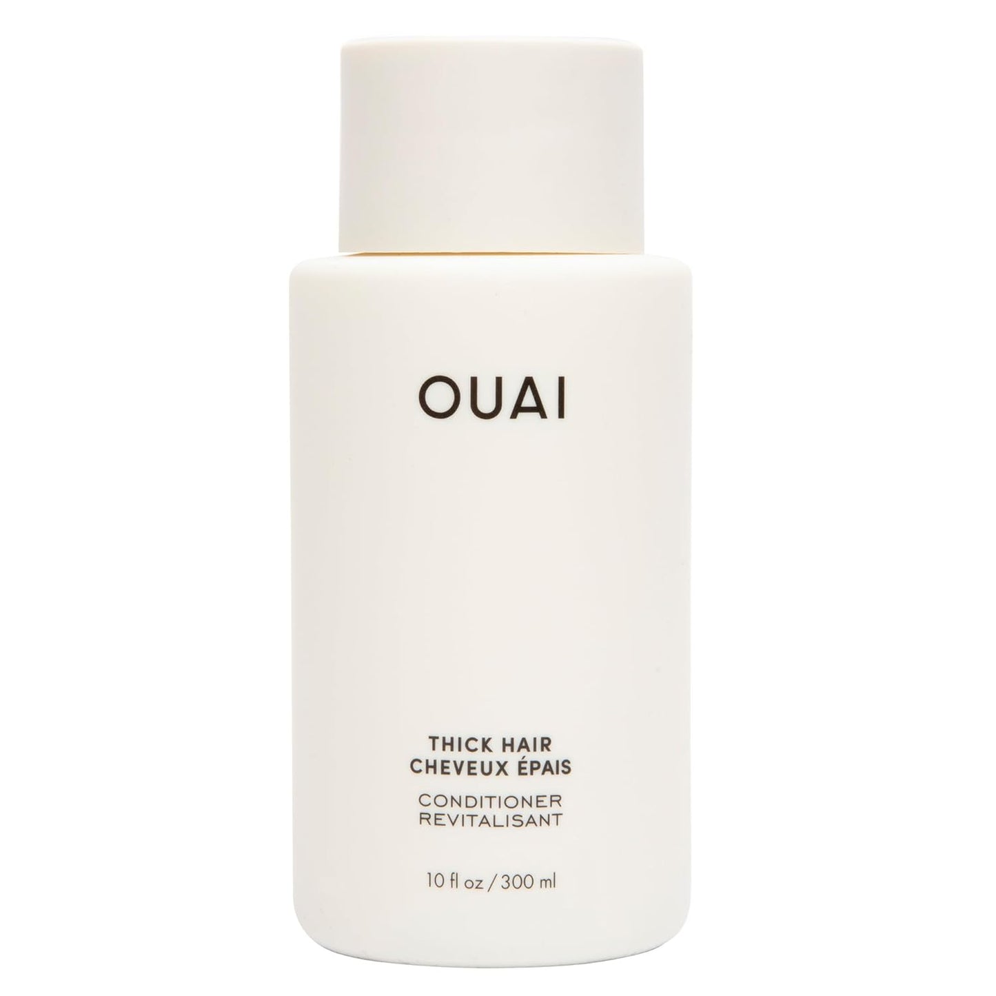 OUAI Medium Conditioner - Hydrating Coconut Oil Hair Care | Strengthens & Repairs, 10 Oz
