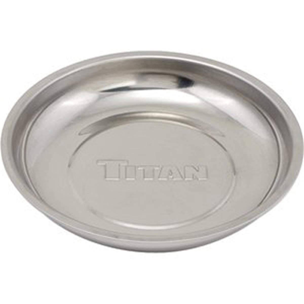 Titan 21264 5-7/8 Round Magnetic Parts Tray