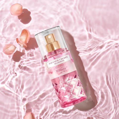 Japanese Cherry Blossom Bath Set - 3PC Travel Size Gel, Lotion & Mist