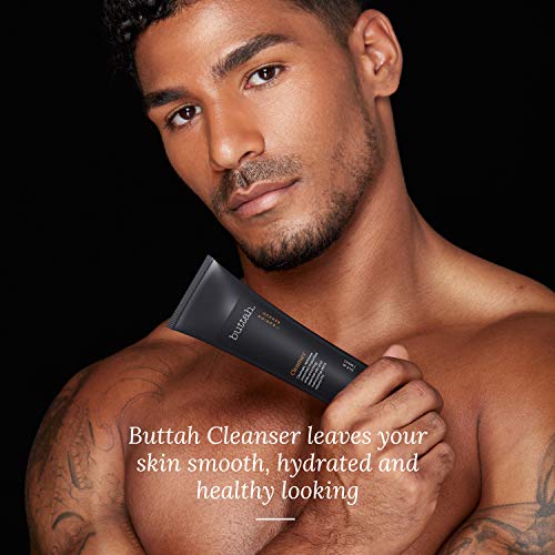 Buttah Skin Facial Gel Cleanser 3.4oz - Gentle Clarifying Face Wash for Melanin-Rich Skin - Daily Oil & Dirt Removal