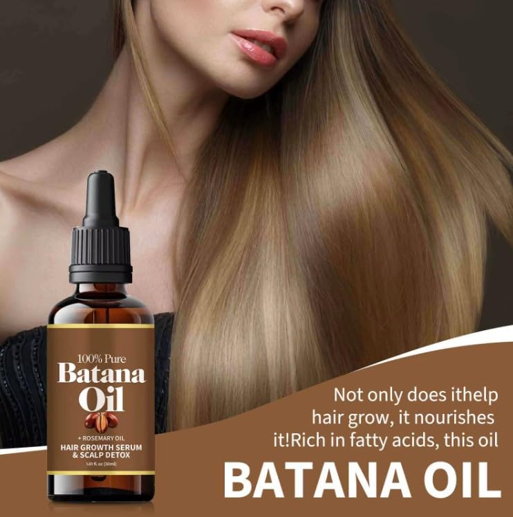 Hair Growth Serum with Rosemary - Scalp Detox Treatment, 1 fl oz