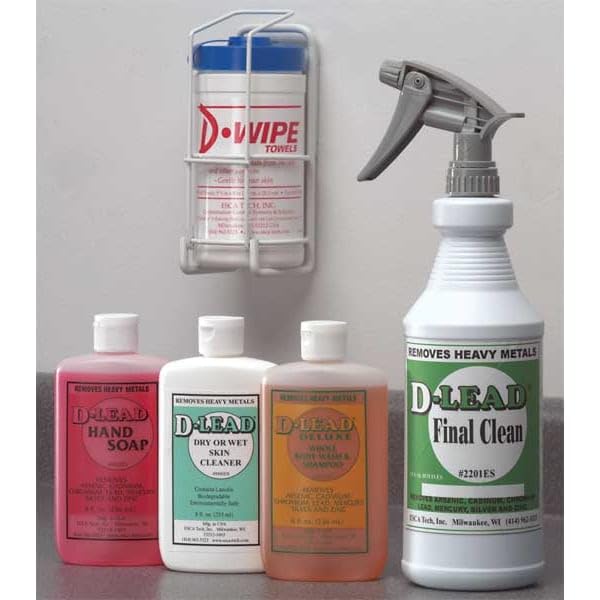 D-Lead Hand Soap - 8 Fl Oz Bottle for Heavy Metal Clean Up