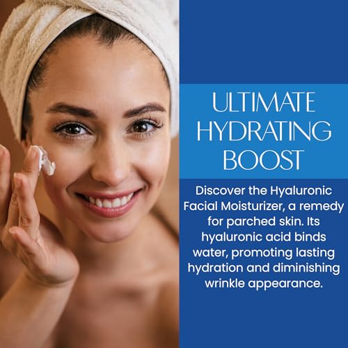 The Beauty Standard Hyaluronic Acid Daily Face Moisturizer 1.69 fl oz — Long-Lasting Hydration & Anti-Aging, Korean Skin Care, Pack of 1
