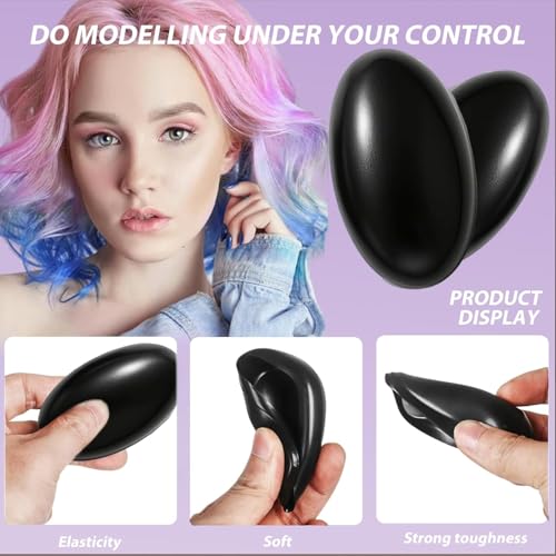 6-Piece Hair Dye Mixing Bowl and Brush Set for Home Use