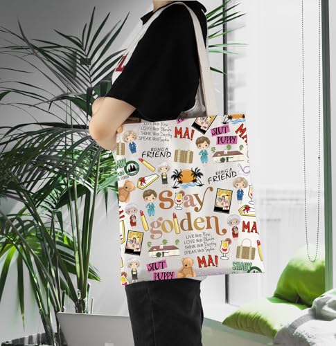ENSIANTH Movie Tote Bag for Golden Girls Fans - Perfect Gift