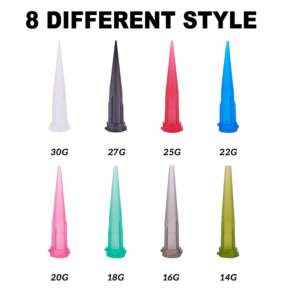 20Ga Plastic Tapered Pinhead Blunt Tip Dispenser Needles 100Pcs