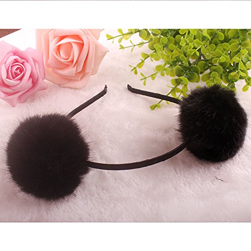 Elaine Room B Set Bear Ears Headband for Women Halloween Christmas Costume