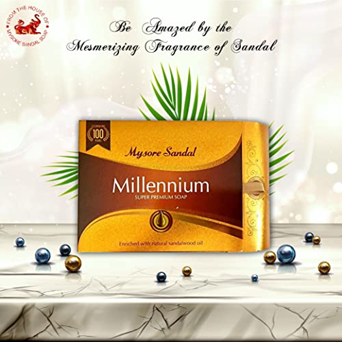 Mysore Sandal Millennium Premium Bathing Bar Soap - 150g