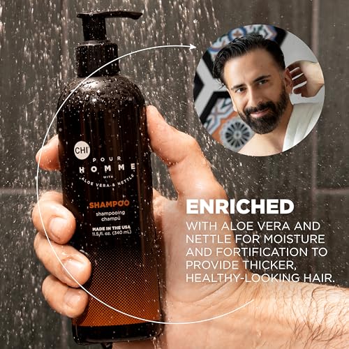 CHI Pour Homme Moisturizing Daily Shampoo for Men - 25 oz