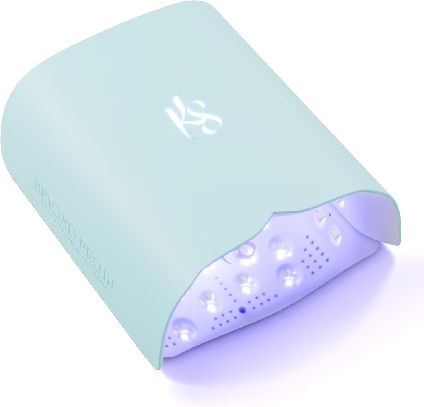KIARA SKY Beyond Pro V3 UV LED Nail Lamp - Cordless Rechargeable Gel Light with Smart Sensor & Low Heat Mode | Full-Hand Coverage