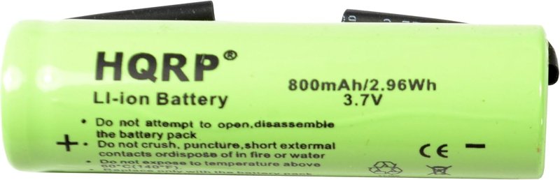 HQRP Battery Compatible with Philips Norelco 3.7V Li-Ion 422203606410 AT880 Shaver Plus Screwdriver and Cleaning Brush