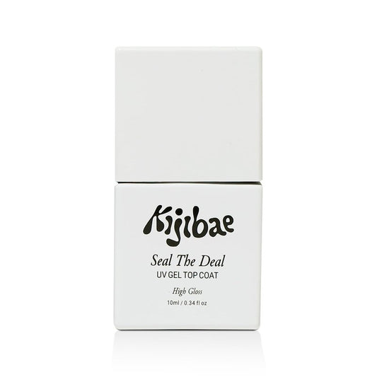 Kijibae Seal The Deal UV Gel Top Coat – High Gloss Nail Protection, 10ml / 0.34 fl oz