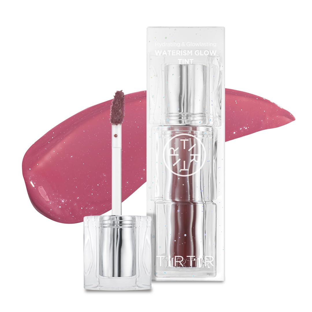 Mini Size Waterism Tinted Lip Gloss - #01 Mauve Rose | 12H Long-Lasting, Non-Sticky Korean Lip and Cheek Tint