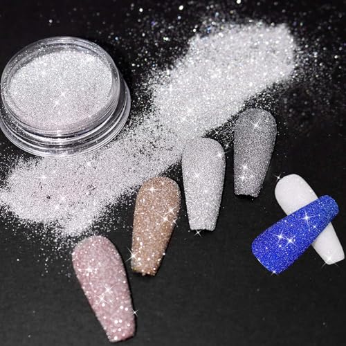Laza 1.5g Diamond Nail Glitter - Holographic Reflective Crystals