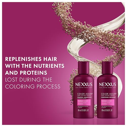 Nexxus Color Assure Shampoo Travel Size 3-Pack – 3 Oz Each