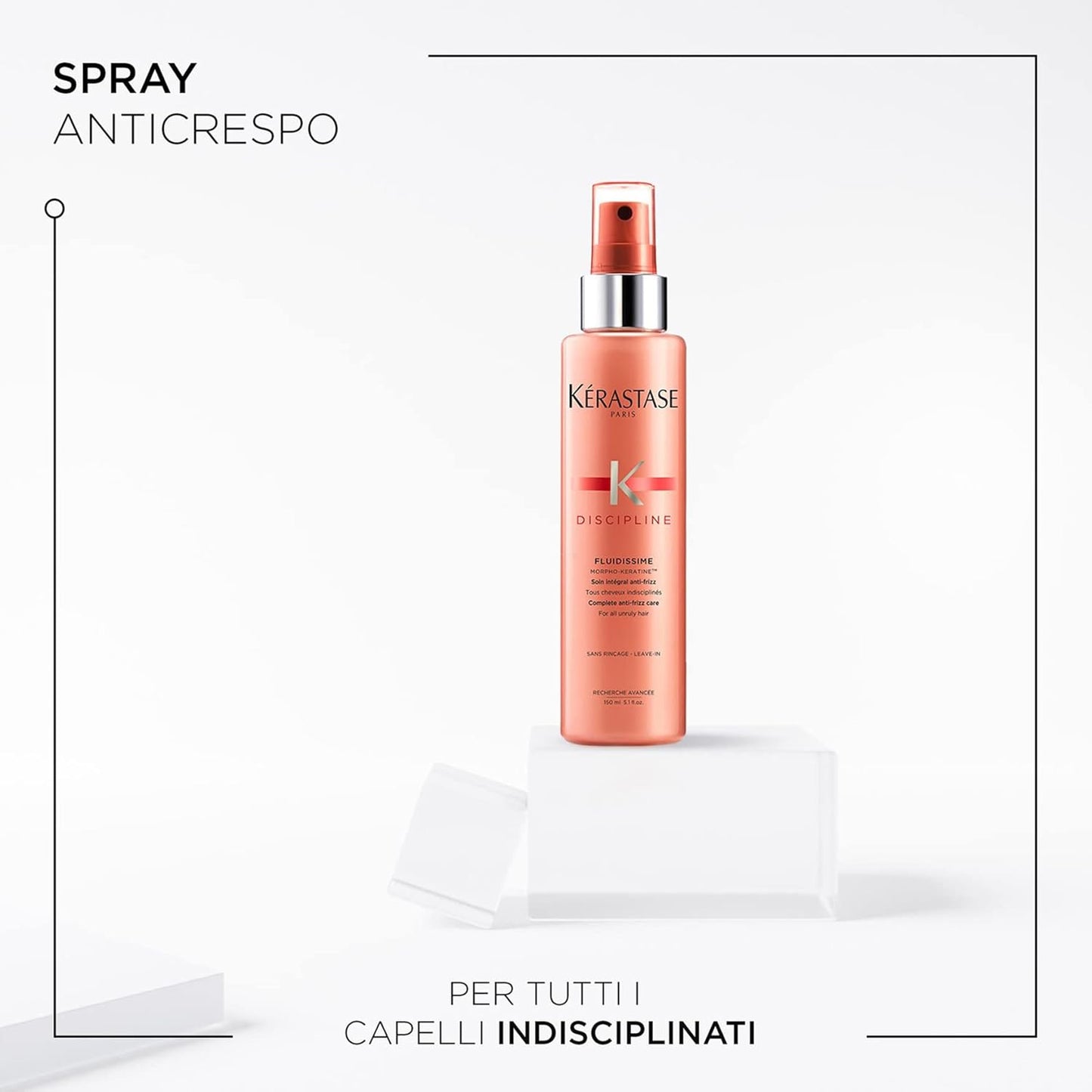 Kérastase Discipline Fluidissime | Frizz Control Leave-In Treatment - Smooths Flyaways & Adds Shine