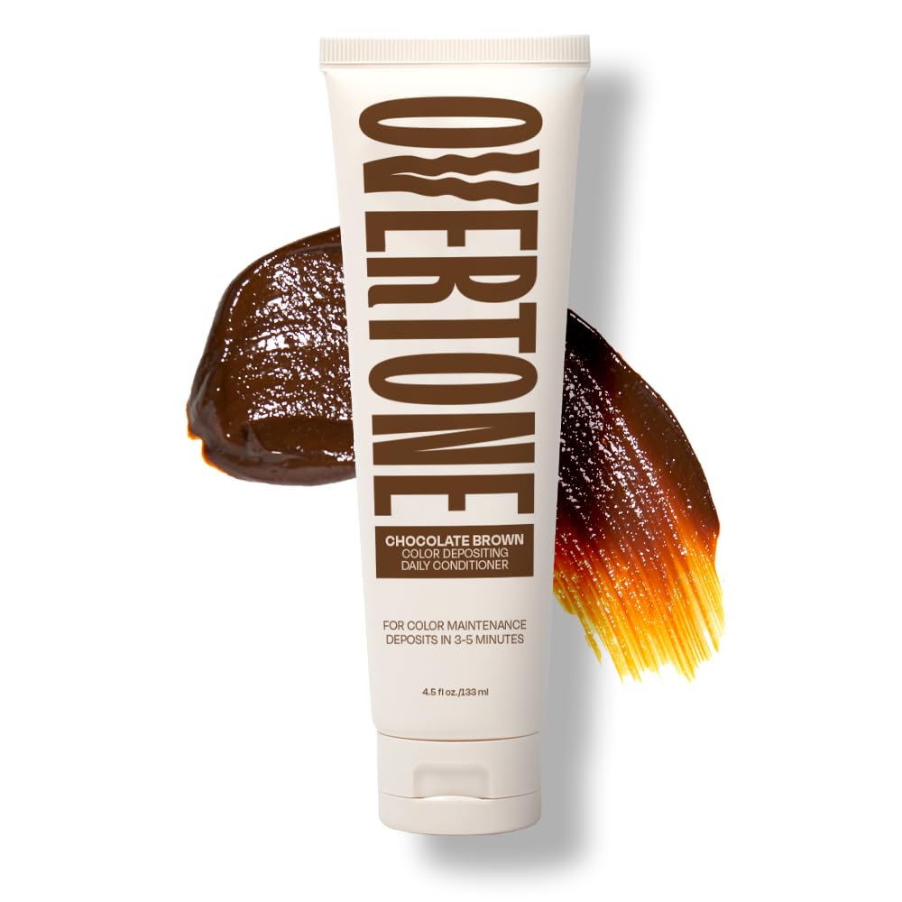 Overtone Daily Color Depositing Conditioner - Pastel Silver | 4.5oz Vegan Formula with Shea Butter & Coconut Oil for Color Refreshment