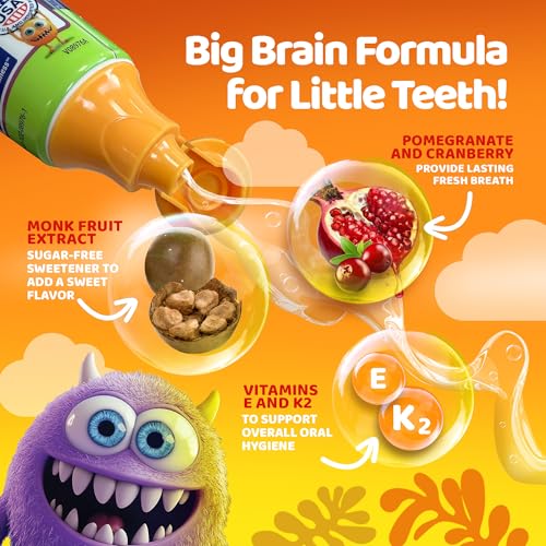 GuruNanda Kids Toothpaste - Fluoride-Free, Strawberry Mango, 3-Pack