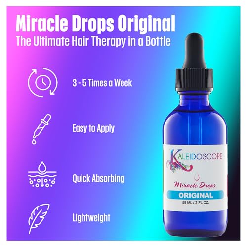 Kaleidoscope Miracle Drops Hair Growth Oil - Scalp Treatment (2oz)