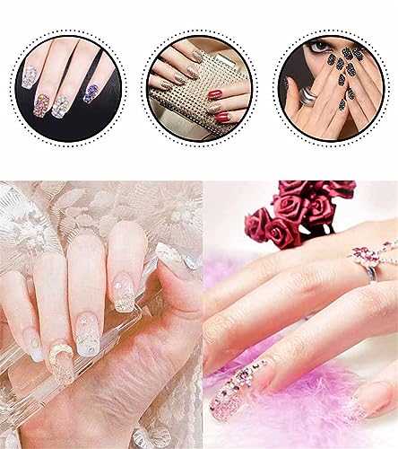 Laviyo 720 Pcs SS30 6mm Pink Flatback Rhinestones for Nails Art, Clothes & Accessories (Variation: SS30/6mm/720 PCS/Pink)