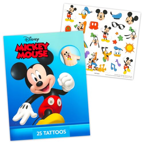 Disney Temporary Tattoos Mega Assortment - 200 Fun Designs