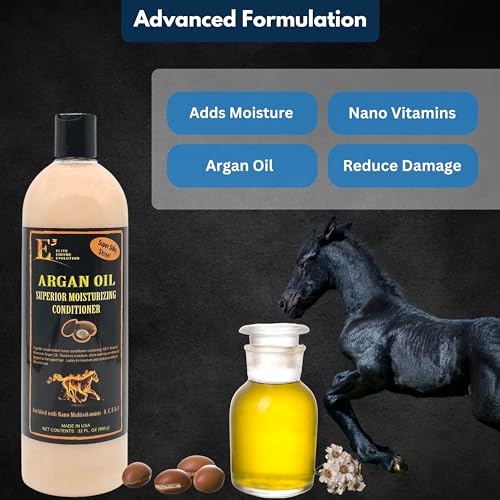 E3 Argan Oil Conditioner Quart - Moisturizes & Strengthens Hair