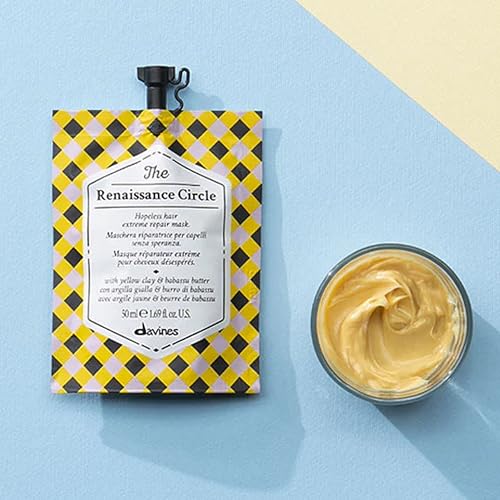 Davines The Circle Chronicles Renaissance Hair Mask - Travel Size for Damage Protection