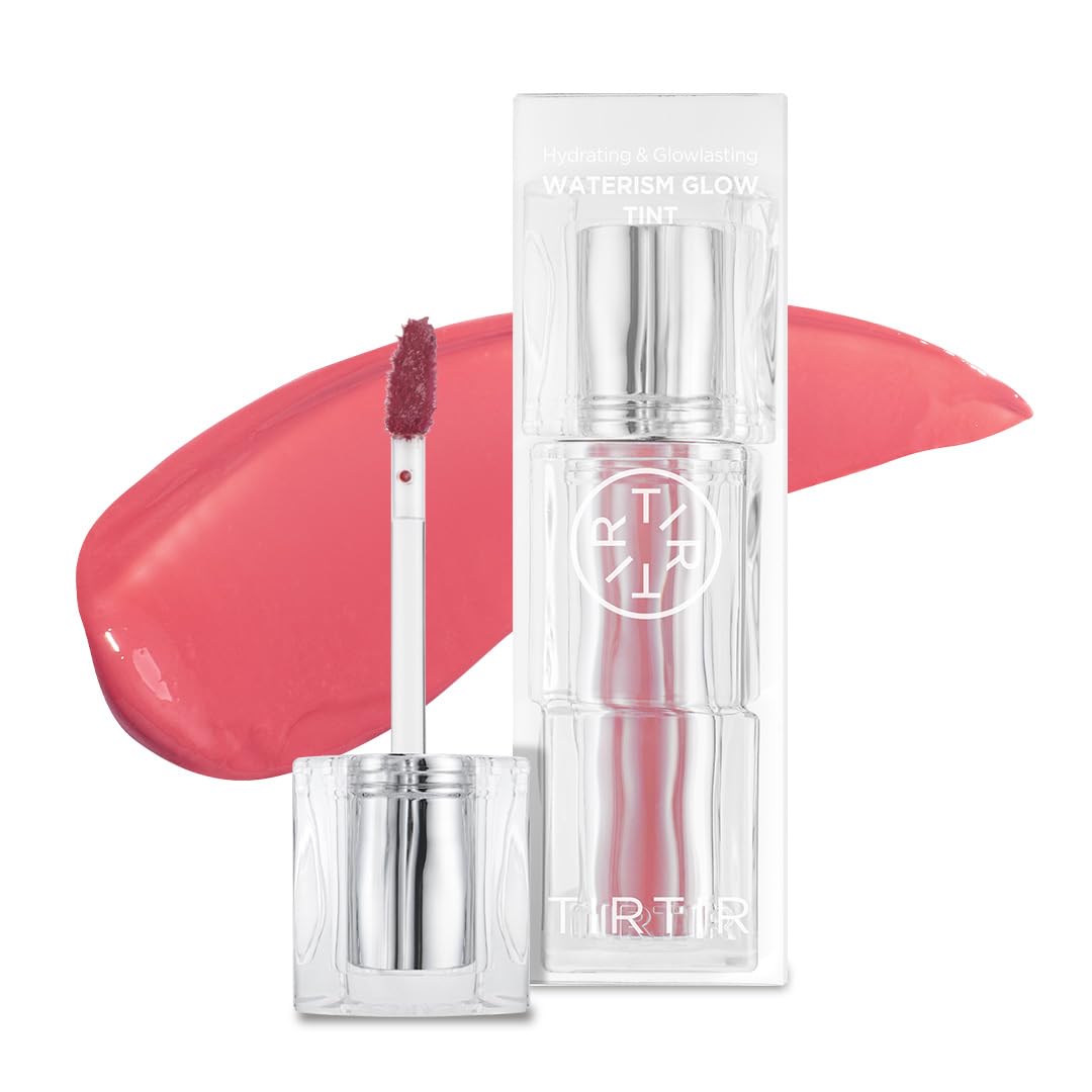 Mini Size Waterism Tinted Lip Gloss - #01 Mauve Rose | 12H Long-Lasting, Non-Sticky Korean Lip and Cheek Tint