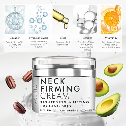 VALITIC Anti-Aging Neck and Chest Firming Cream with Retinol