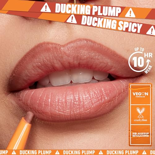 NYX Duck Plump Lip Liner Pencil - Matte, Long-Lasting, Pink