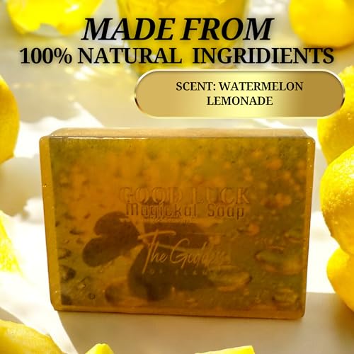 Good Luck Soap Bar - Prosperity & Positive Energy Ritual for Wiccan, Pagan & Hoodoo Practices