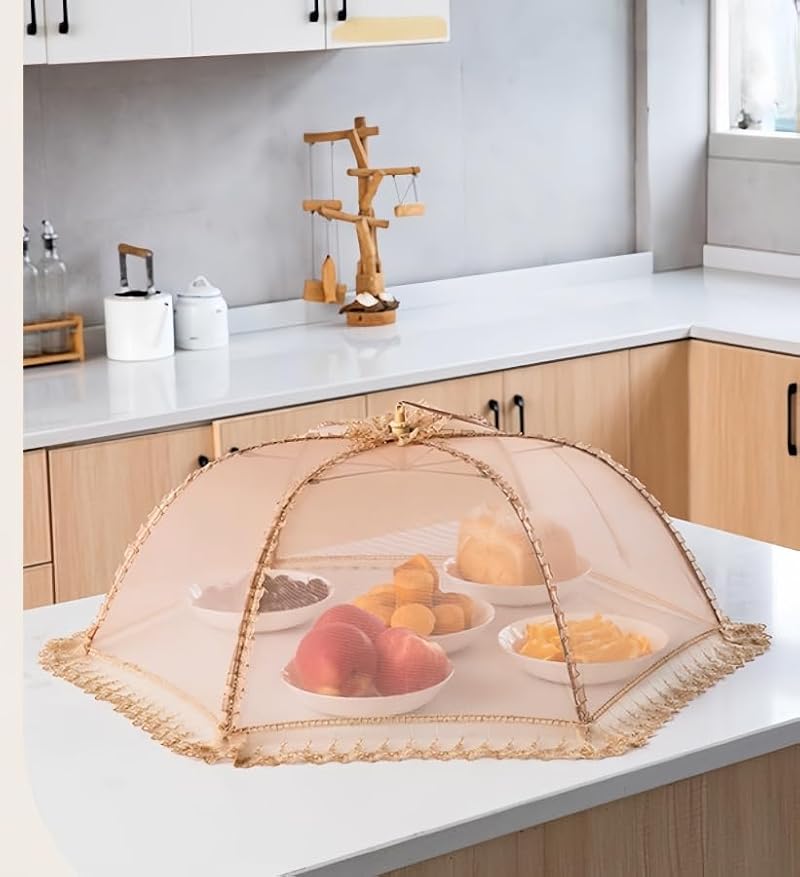 24" Mesh Food Cover Tent for Outdoor Picnics & Camping
