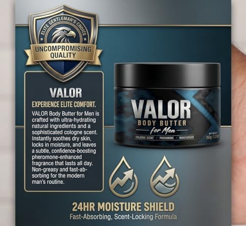Men's Cologne Scented Body Butter | Deep Hydration & Moisturizing Cream