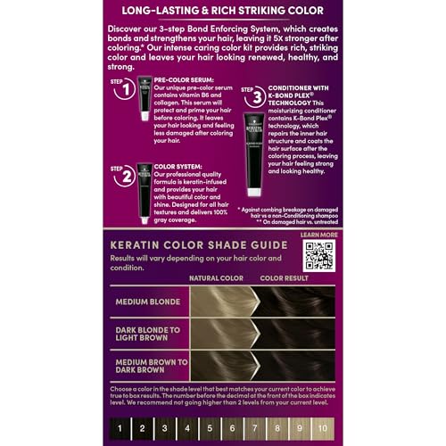 Schwarzkopf Keratin Color 3.0 Espresso Permanent Hair Dye