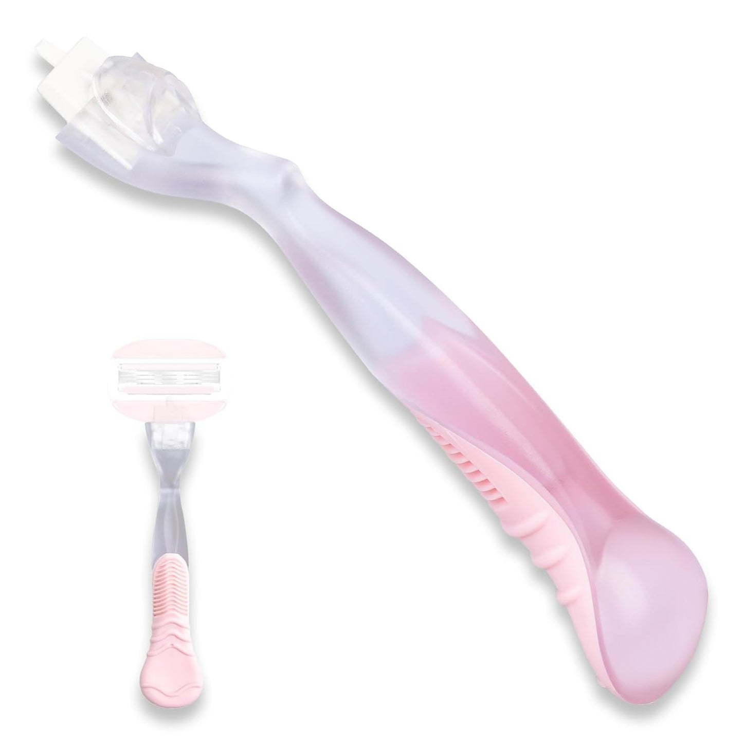 Gillette Venus Replacement Handle - Ergonomic Non-Slip Razor Handle for Women | Pink