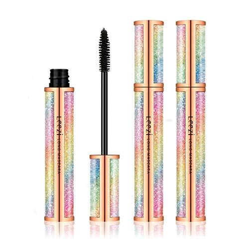 Earthsport 4D Silk Fiber Waterproof Mascara - Volumizing & Lengthening (2 Pack)
