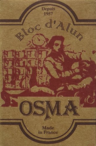 Osma Alum Block - Natural Astringent, 2 Pack for Post-Shave Care