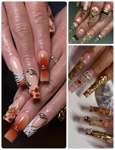 OPMADM Set of 1 Bangle Nail Charms & Gems for Nails - Luxury 3D Nail Art