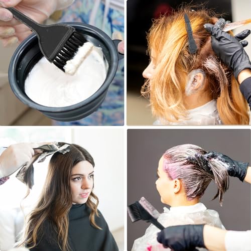 Xarchy 12-Piece Hair Bleach Kit with Brushes, Bowl & Clips