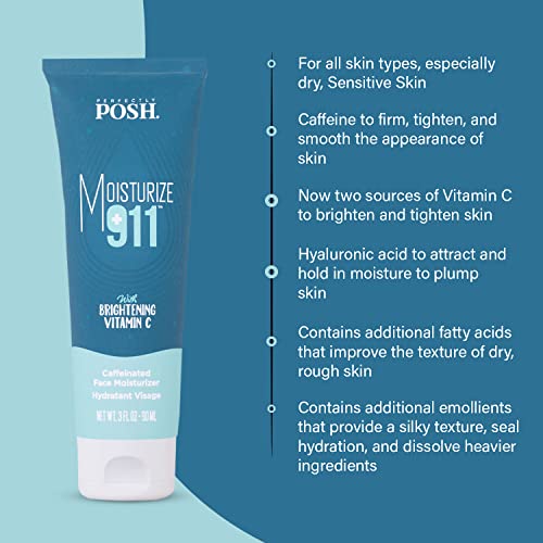 Caffeinated Face Moisturizer with Hyaluronic Acid - 90ml