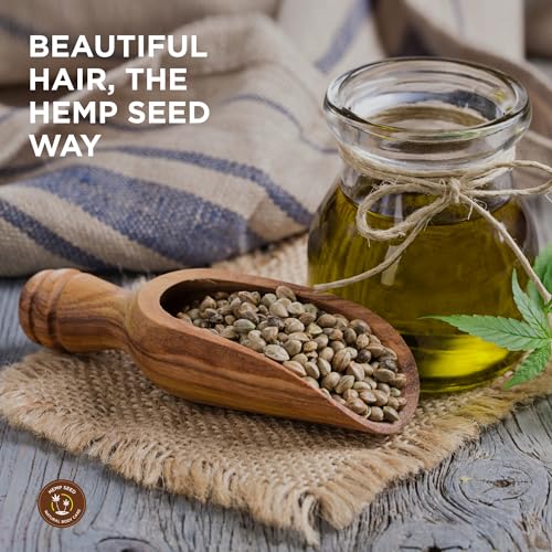Earthly Body Hemp Seed Oil Shampoo - Sulfate-Free Moisturizing Hair Care