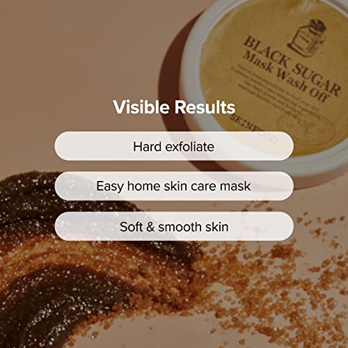 Skinfood Black Sugar Mask Exfoliator - 3.53 Ounce