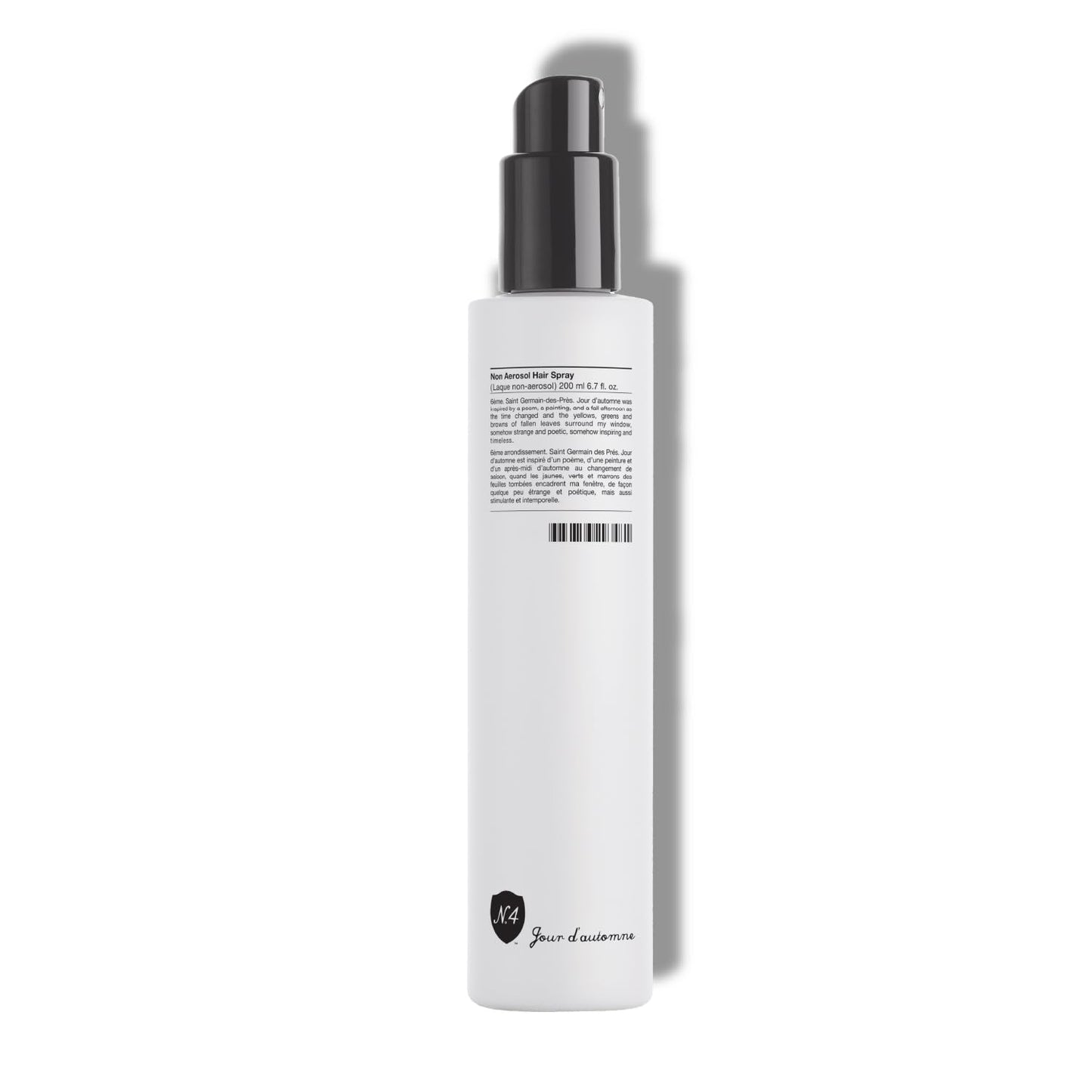 Number 4 Hairspray for Women and Men, Non Aerosol Strong Hold Hair Spray, 6.7 oz