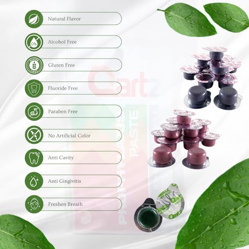 Tooth Polish with Xylitol Bubblegum Flavor - 14 Professional Grit Prophy Cups