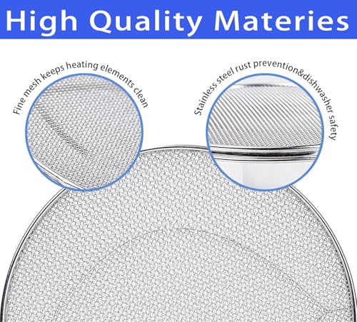 Stainless Steel Splatter Shield for Ninja Foodi Air Fryer FG550/FG551