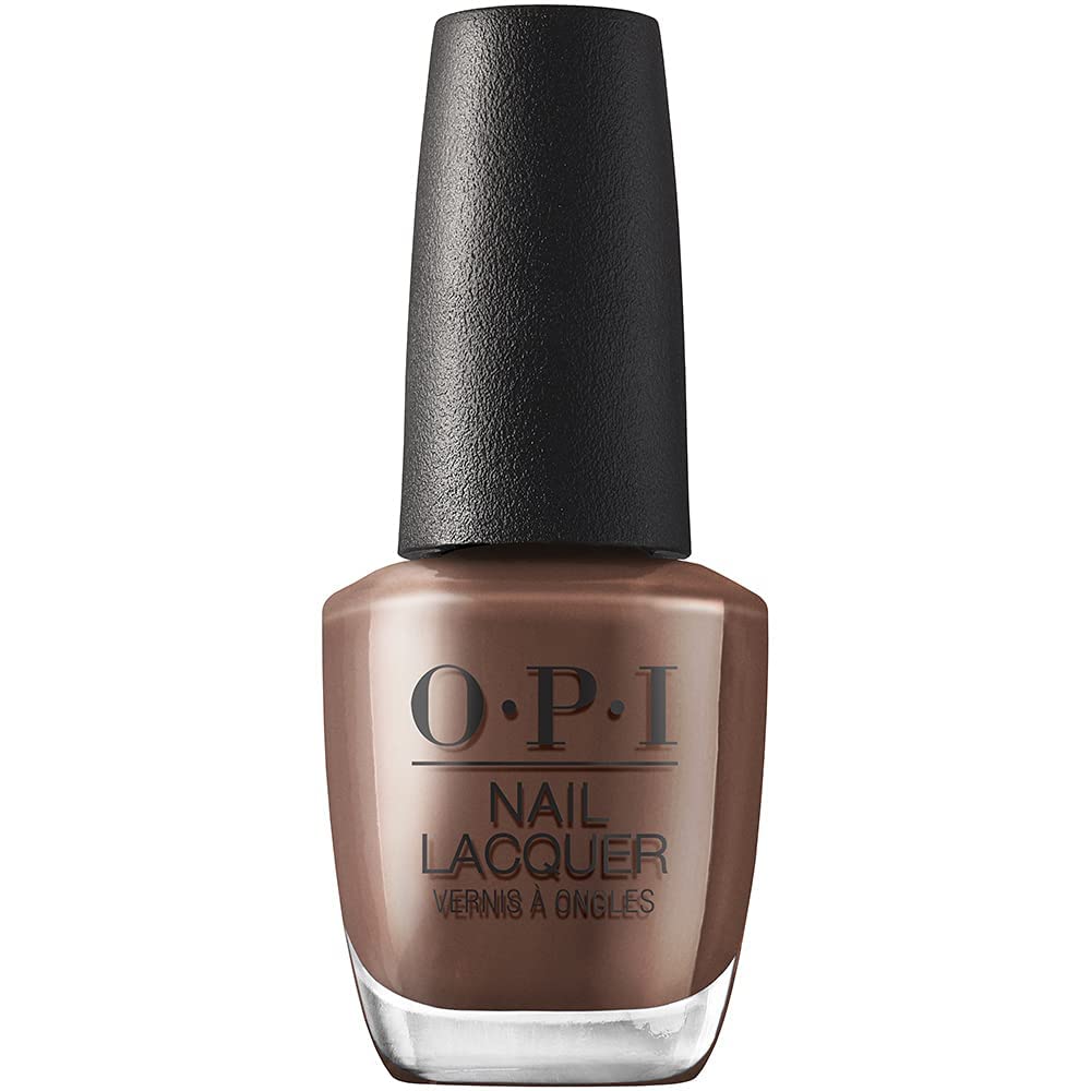 OPI Nail Lacquer - Classic Nail Polish in Nude & Brown Shades - Crème, Shimmer, Glitter | Fast Drying, 0.5 Fl Oz