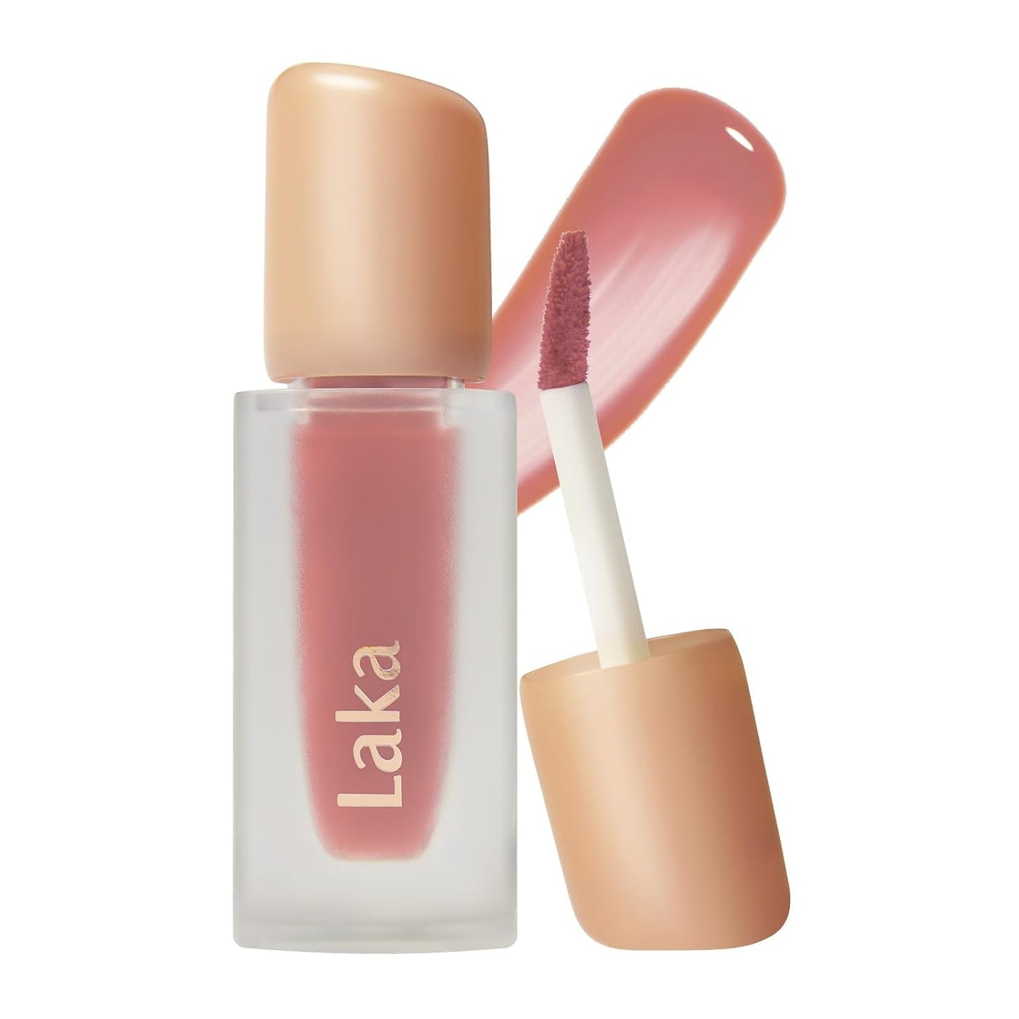 Fruity Glam Tint Lip Stain - Hydrating, Lightweight, Buildable Color | K-Beauty #101 Joyful, 4.5g/0.15oz