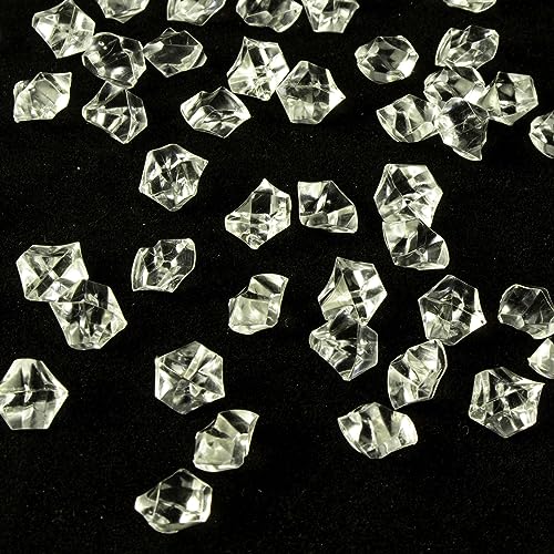 820 PCS Clear Acrylic Crystal Gemstones for Decoration & Photography