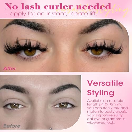 DIY Fairy Lash Clusters - Wispy D Curl 10-18mm, 3D Volume